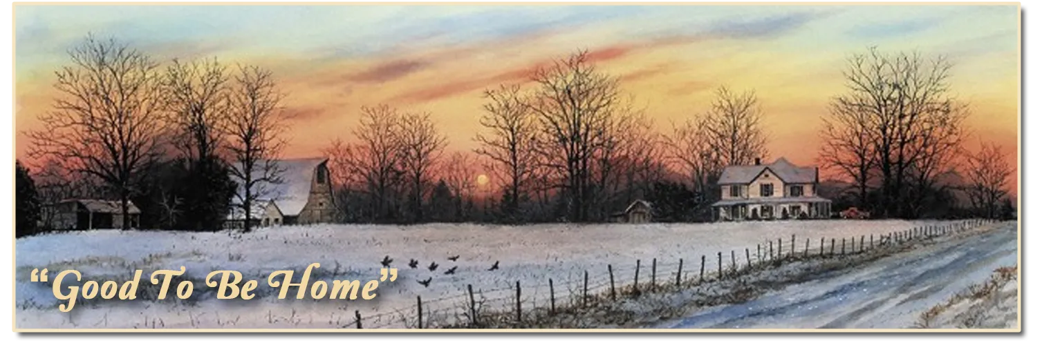 Good To Be Home painting