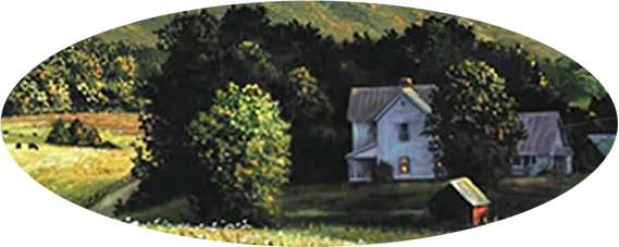 a cabin in the foothills of the Smokies