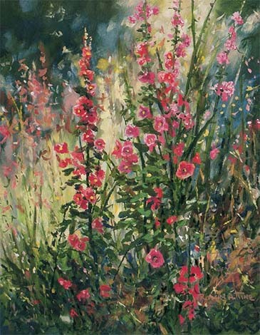 Hollyhocks - Product Image